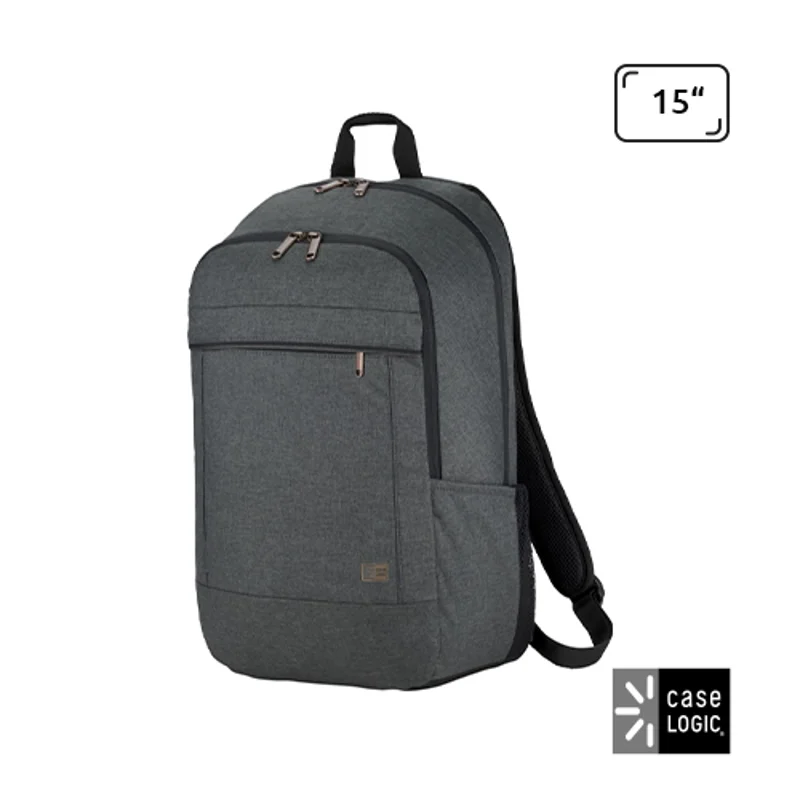 Zaino porta pc multitasca Case Logic da 15" in polycanvas con aggancio trolley