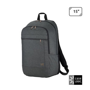 Zaino porta pc multitasca Case Logic da 15" in polycanvas con aggancio trolley