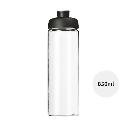 Borraccia in PET da 850 ml con coperchio a scatto
