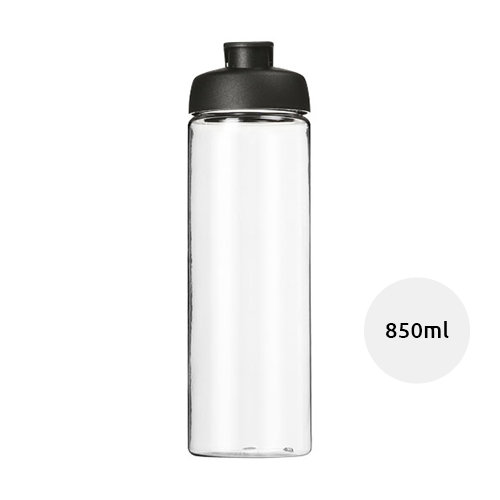 Borraccia in PET da 850 ml con coperchio a scatto