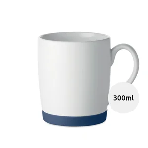 Tazza in ceramica con base in silicone da 300ml
