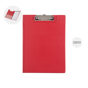 Cartella in PVC porta blocco con copertina 23×31.5×0.5cm