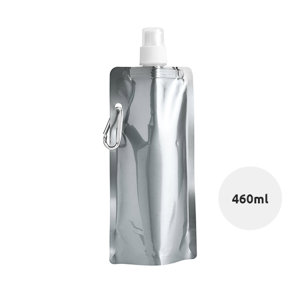 Borraccia pieghevole da 460 ml colori metallizzati