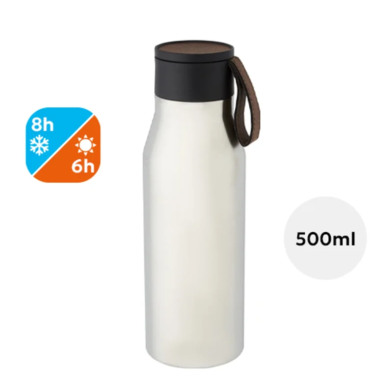 Borraccia in acciaio inossidabile da 500 ml con isolamento sottovuoto in rame in confezione regalo
