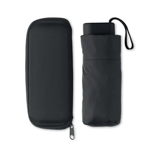 Ombrello mini pieghevole manuale da 19 pollici con custodia