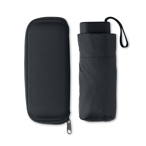 Ombrello mini pieghevole manuale da 19 pollici con custodia