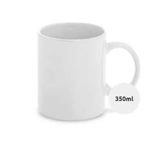 Tazza in ceramica bianca 350ml