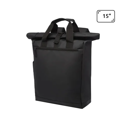 Zaino impermeabile per pc da 15" chiusura superiore arrotolabile 23L