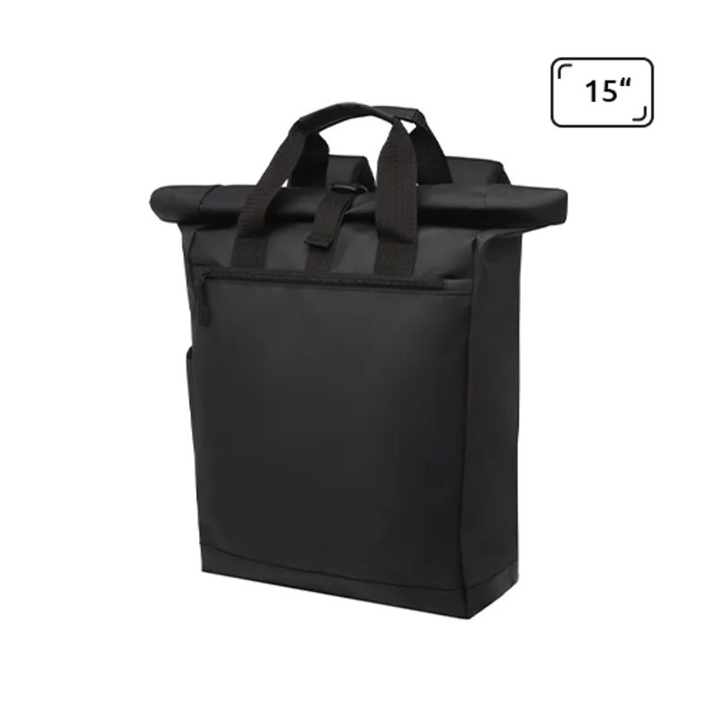 Zaino impermeabile per pc da 15" chiusura superiore arrotolabile 23L