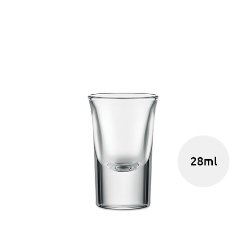 Bicchiere da shot in vetro da 28ml
