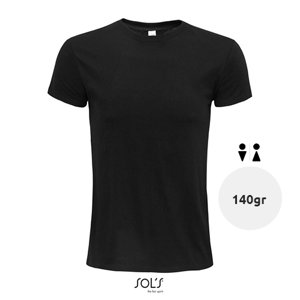 T-shirt unisex colori assortiti a girocollo taglio aderente 100% cotone biologico 140gr