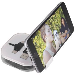 Cavo di ricarica con custodia con supporto per smartphone