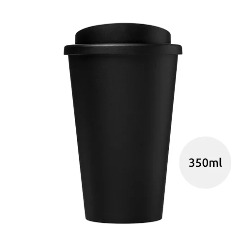 Bicchiere termico da 350ml realizzato con materiale riciclato al 100%