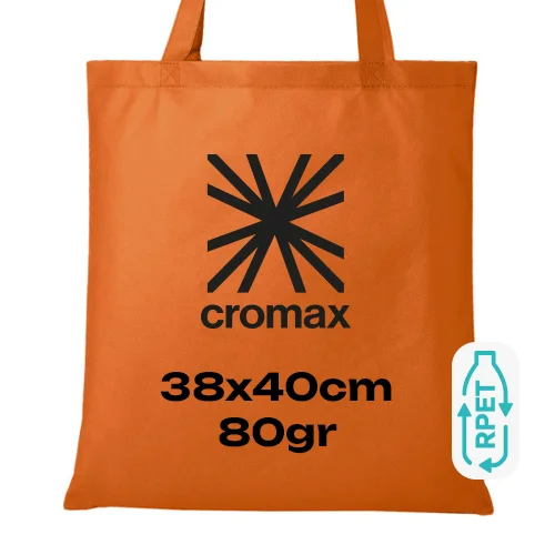 Shopper in TNT riciclato certificato GRS da 80gr 38x40cm