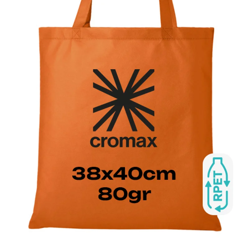 Shopper in TNT riciclato certificato GRS da 80gr 38x40cm
