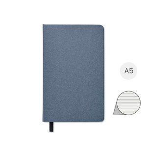 Block notes A5 con semi da piantare copertina rigida in carta riciclata e fogli a righe Prodotto in Europa