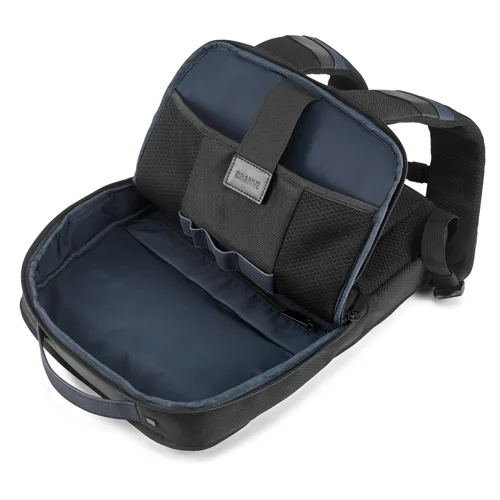 Zaino Branve 2in1 porta pc da 15.6” e borsa da viaggio con tasca antifurto e cinghia per trolley
