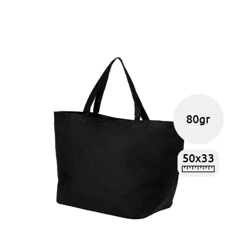 Shopper in TNT con manici da 80gr 50x20x33cm