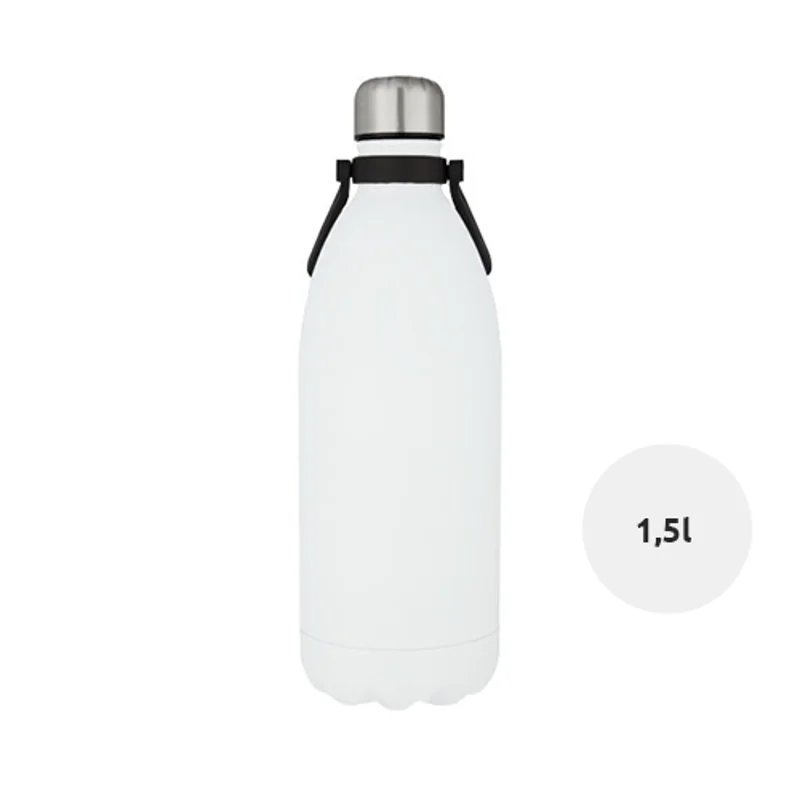 Borraccia in acciaio inossidabile da 1,5L con isolamento sottovuoto e comodo manico in confezione regalo