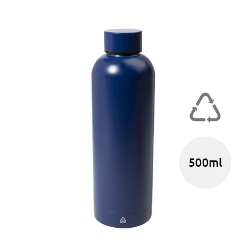 Borraccia termica a doppia parete in acciaio inox riciclato da 500ml