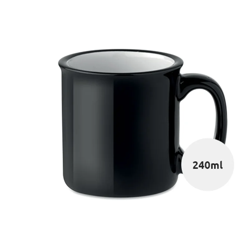 Tazza vintage in ceramica 240ml