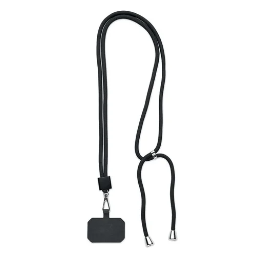 Lanyard elegante in RPET tubolare elegante con porta telefono