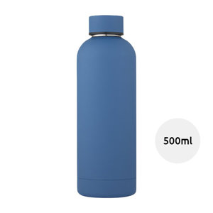 Borraccia da 500 ml con isolamento sottovuoto in rame in confezione regalo in cartone riciclato