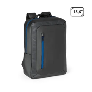 Zaino porta pc da 15.6'' in poliestere 600D impermeabile con schienale e spallacci imbottiti