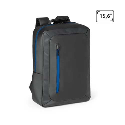 Zaino porta pc da 15.6'' in poliestere 600D impermeabile con schienale e spallacci imbottiti