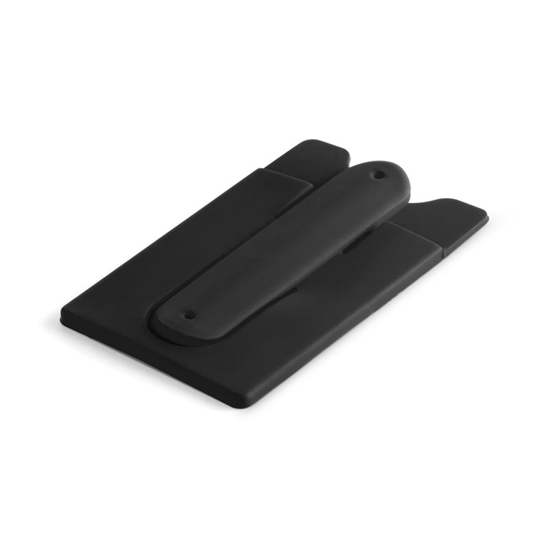 Portatessere per smartphone in silicone con adesivo sul retro 57x96x5mm