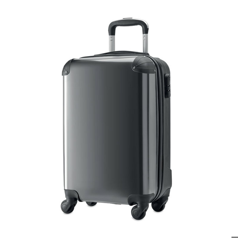 Trolley in ABS e PC con parte frontale totalment epersonalizzabile 35X22X57CM