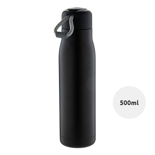 Borraccia in acciaio inox, finitura opaca, 500 ml