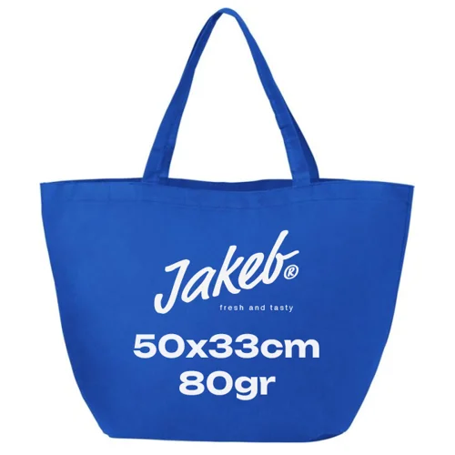 Shopper in TNT con manici da 80gr 50x20x33cm