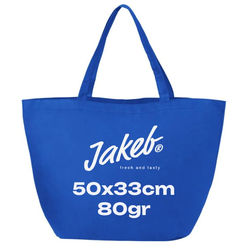 Shopper in TNT con manici da 80gr 50x20x33cm