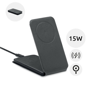 Caricatore wireless pieghevole 15W con supporto magnetico per telefono