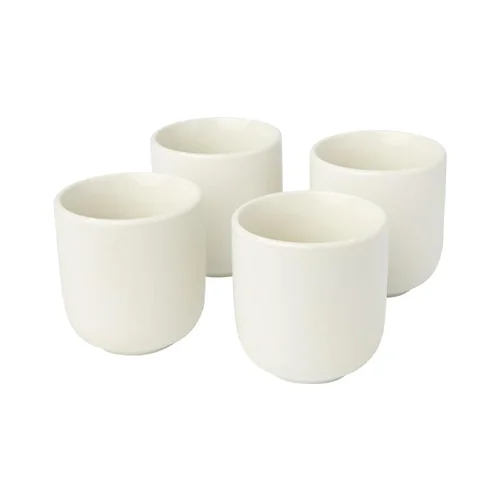 Set di 4 tazzine per espresso in ceramica da 90ml