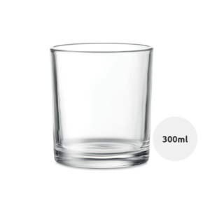 Bicchiere in vetro da 300ml