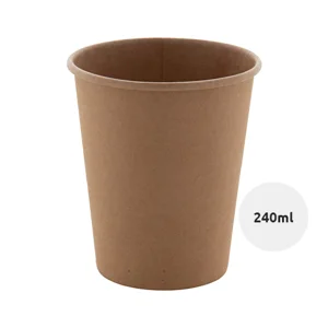 Bicchiere in carta da 240ml