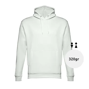 Felpa da adulto unisex colori assortiti con cappuccio e tasca a marsupio in cotone e poliestere 320gr