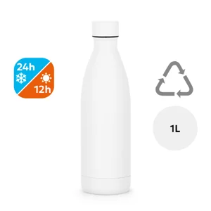 Borraccia termica in acciaio inox riciclato 1000ml