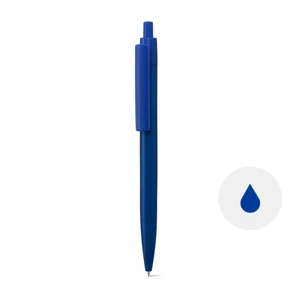 Penna a sfera in ABS con finitura lucida e refill blu