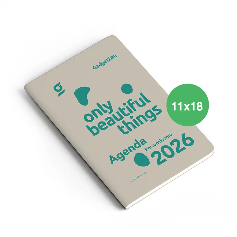  Agenda Settimanale formato 11x18 con copertina completamente personalizzabile. Possibilità di richiedere anche il progetto grafico