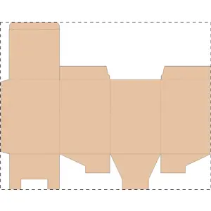 Scatola in cartone ondulato kraft personalizzata
