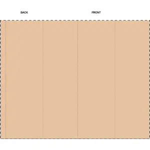 Fascia in carta kraft personalizzata