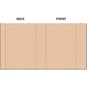 Fascia in carta kraft personalizzata