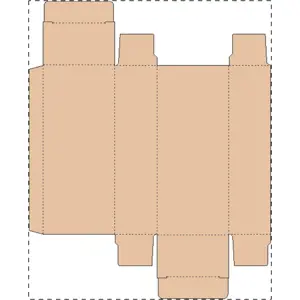 Scatola in cartoncino kraft personalizzata