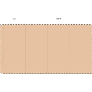 Fascia in carta kraft personalizzata