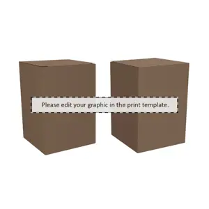 Scatola in cartoncino kraft personalizzata