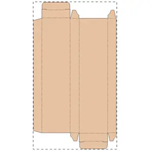 Scatola in cartoncino kraft personalizzata