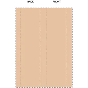 Fascia in carta kraft personalizzata